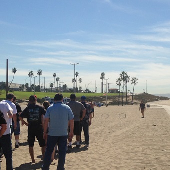 day at the beach